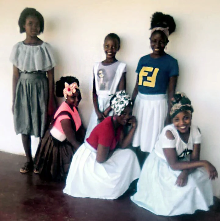 African old school shop dressing